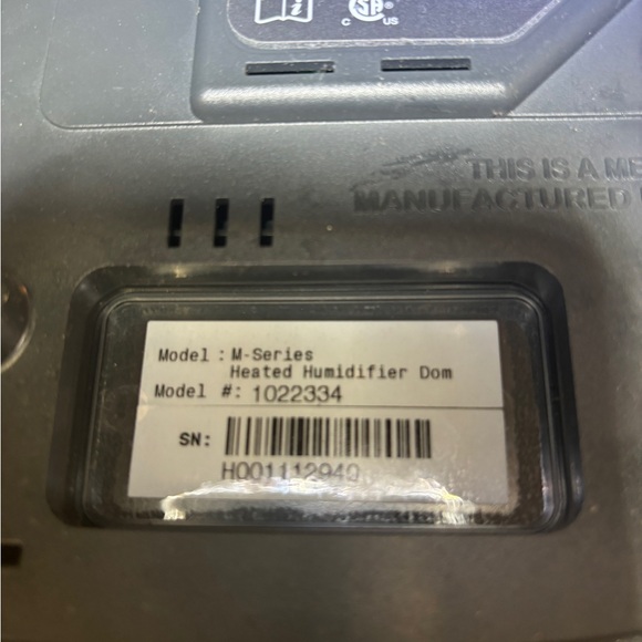 Respronics Heated Humidifier accessories and carry case 1422 hours - Picture 3 of 15